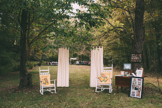 DIY woodsy wedding