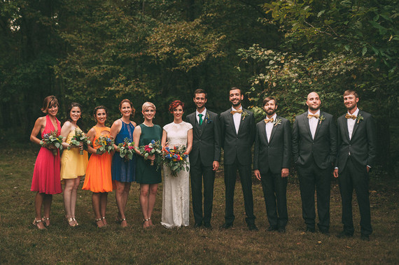 DIY woodsy wedding