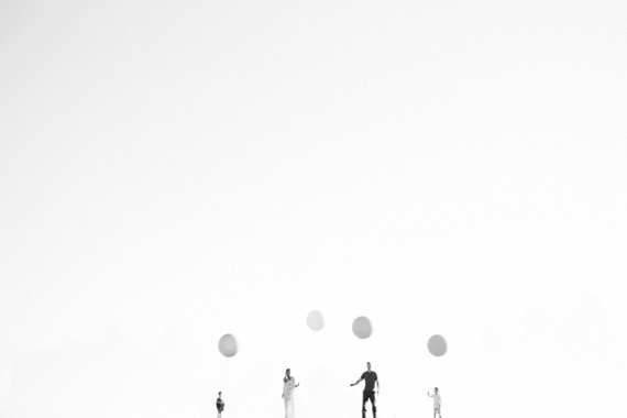 Beach anniversary shoot with kids by Max Wanger