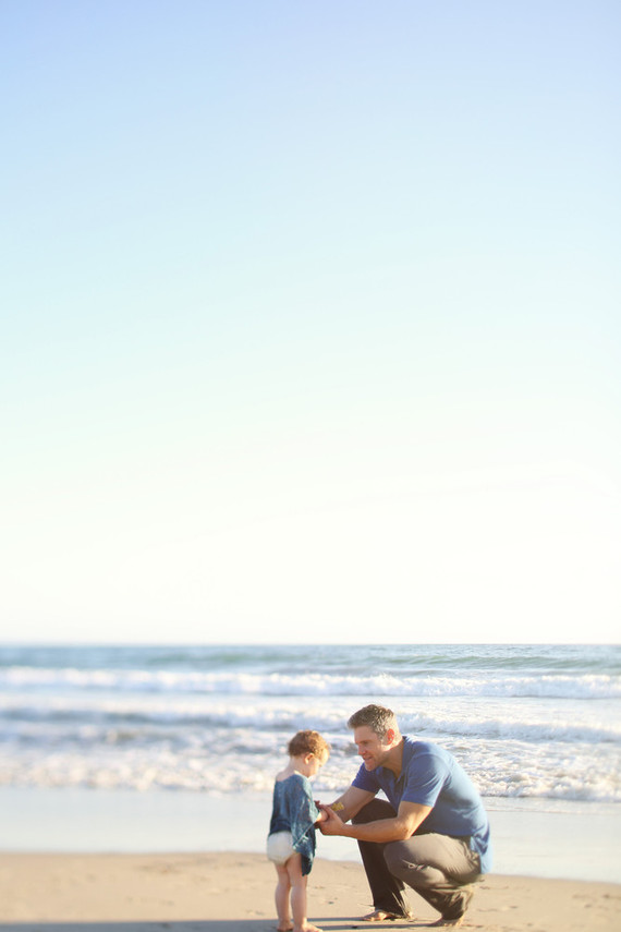 Beach anniversary shoot with kids by Max Wanger