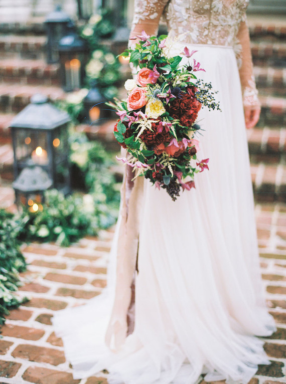 Jewel toned wedding inspiration Inspiration