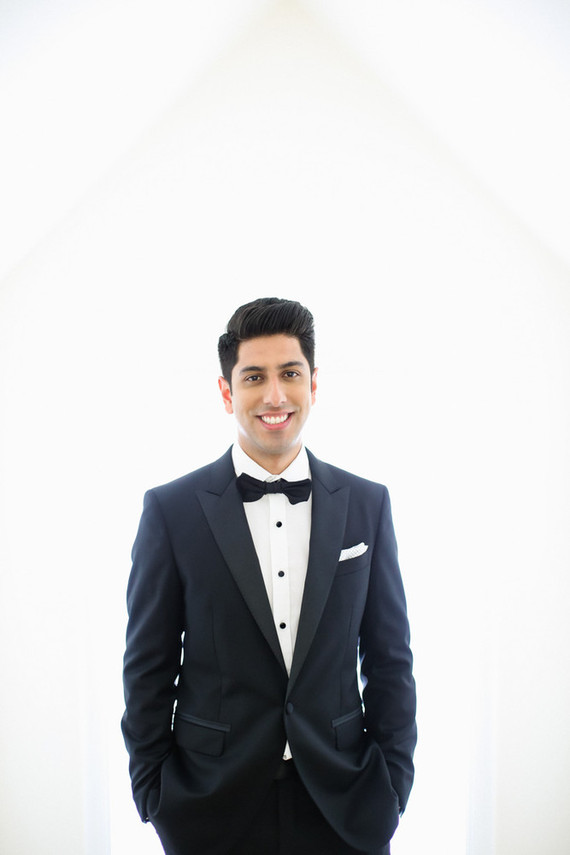 Groom portrait