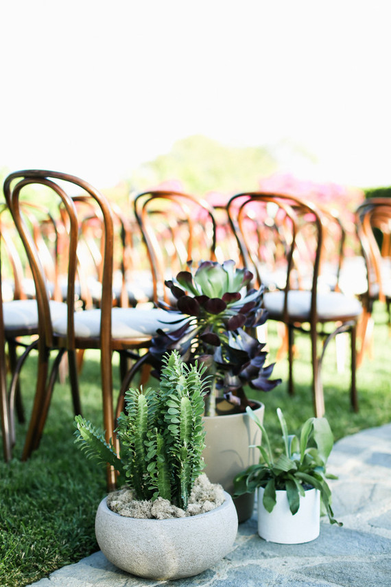 Ceremony floral decor