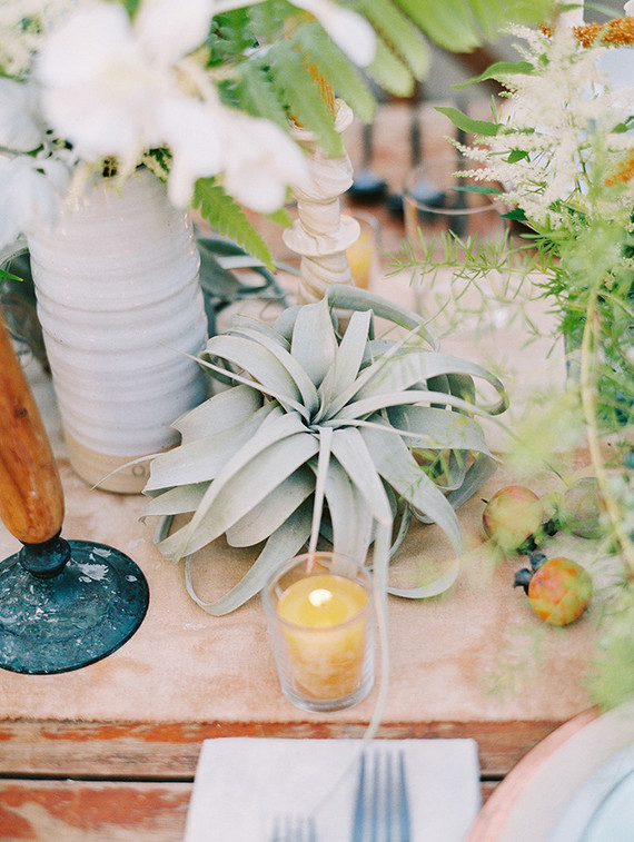 Vintage french country tablescape