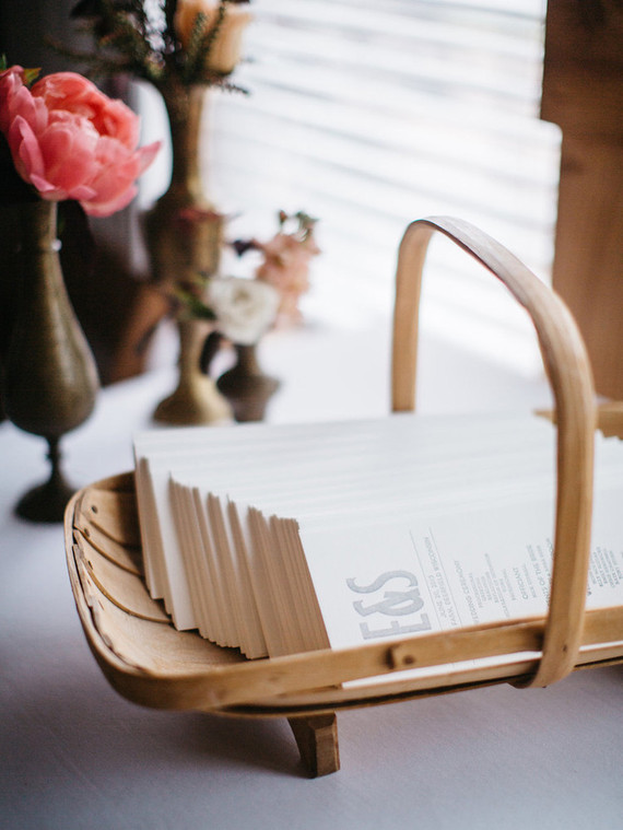 Wedding programs