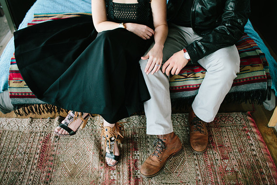 Malibu airstream engagement session
