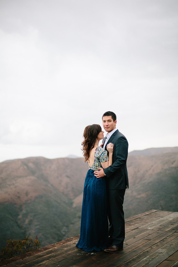 Malibu airstream engagement session