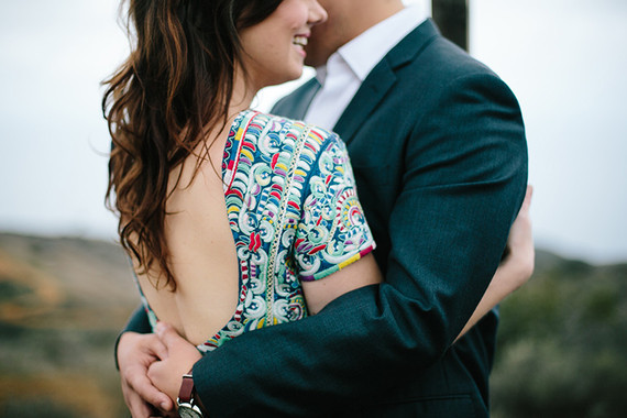 Malibu airstream engagement session