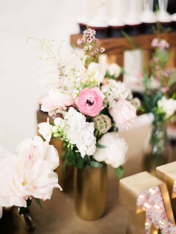 Feminine pink first birthday ideas