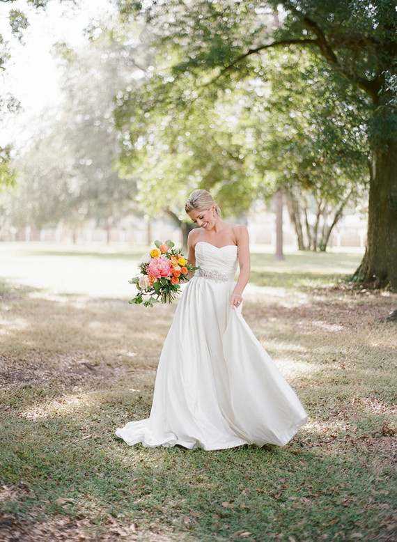 Vintage Flordia summer wedding