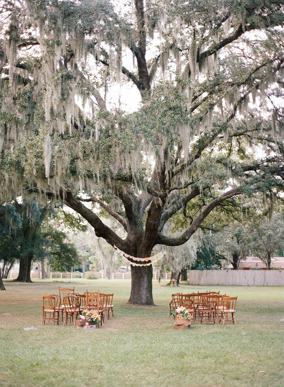 Vintage Flordia summer wedding