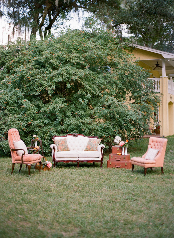 Vintage Flordia summer wedding