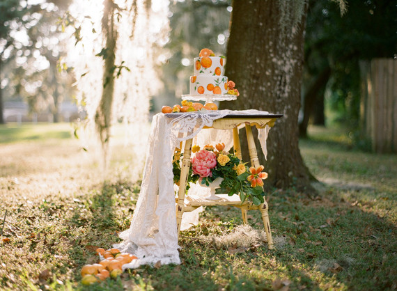 Vintage Flordia summer wedding