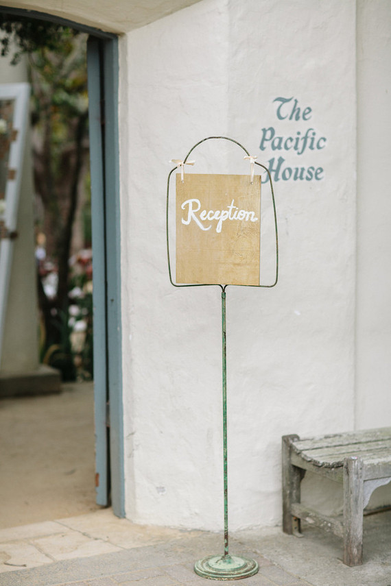 California garden wedding