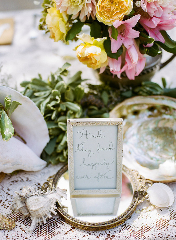 California garden wedding