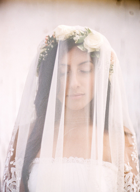 California garden wedding