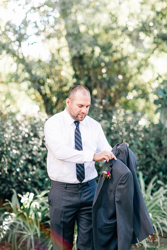 Groom portrait