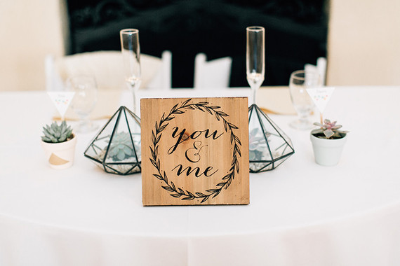 Geometric centerpiece Inspiration
