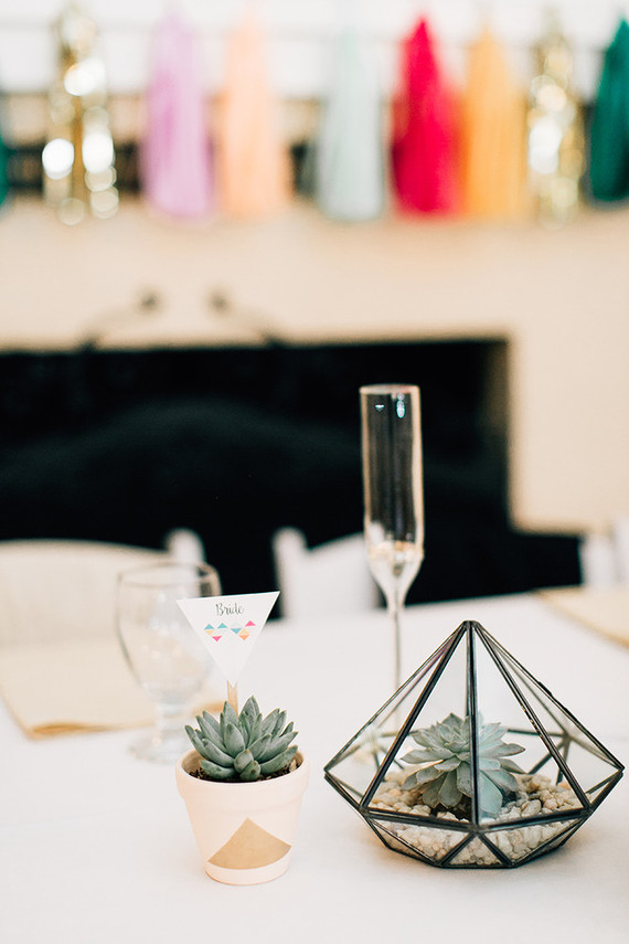 Geometric centerpiece Inspiration