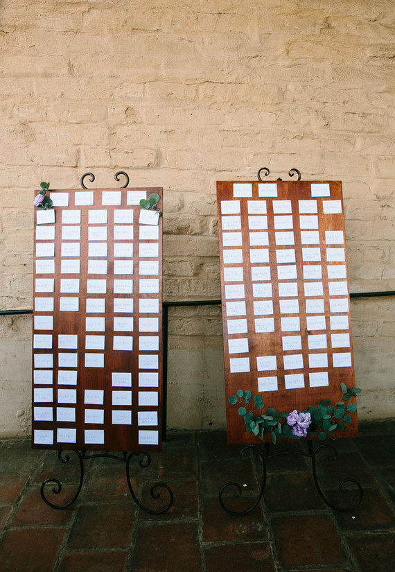 Escort card display Inspiration