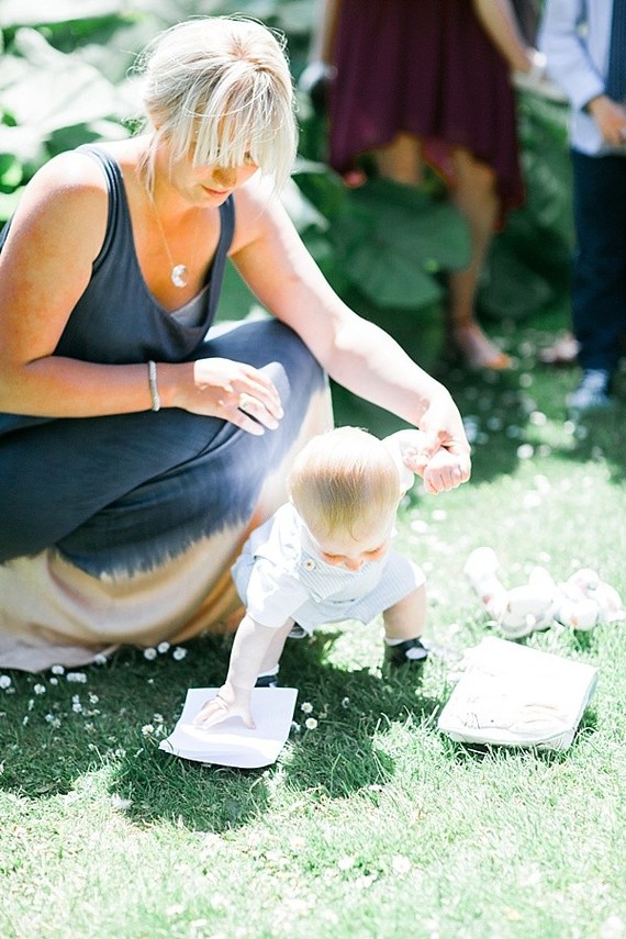 Spring boy baby naming party