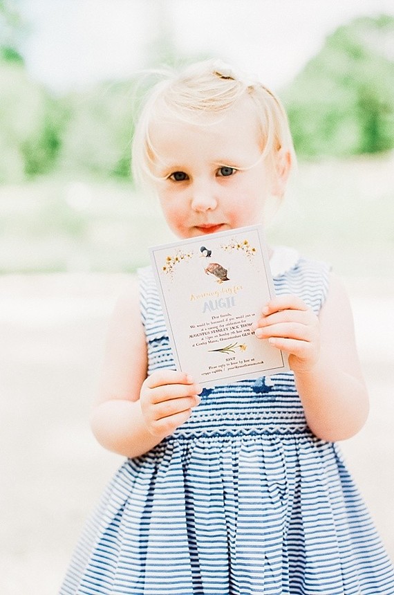 Spring boy baby naming party