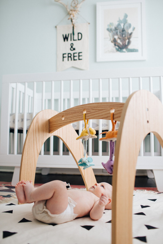 desert inspired boys nursery