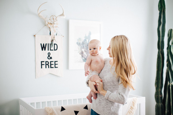 desert inspired boys nursery