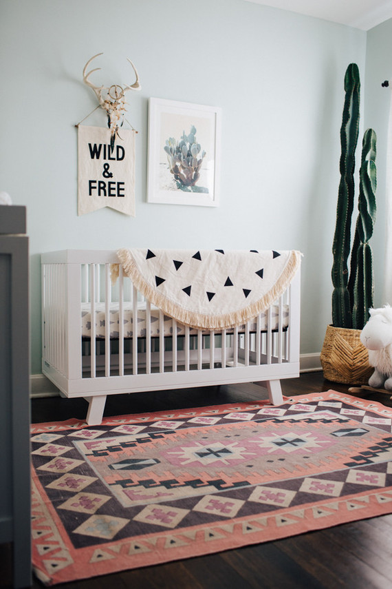 desert inspired boys nursery