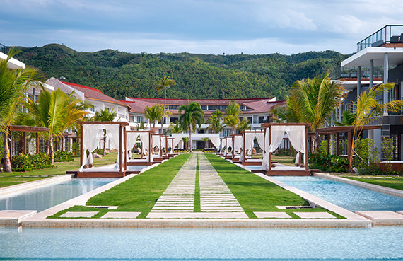 Sublime Samana pool in Dominican Republic