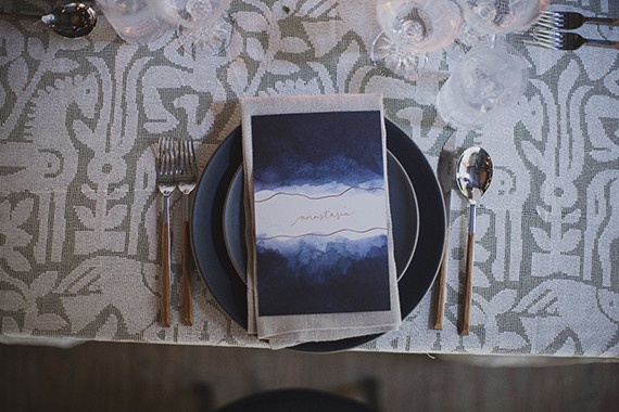 Astrology themed place cards