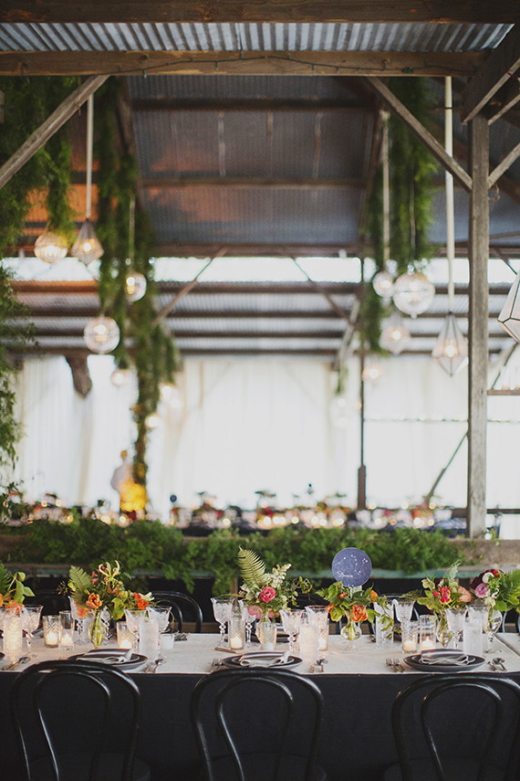 California barn reception