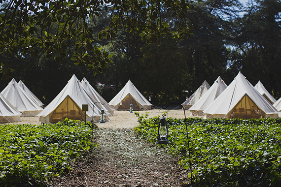 California glamping wedding Inspiration