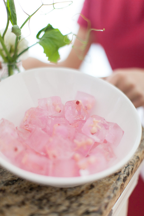 simple blush baby shower ideas