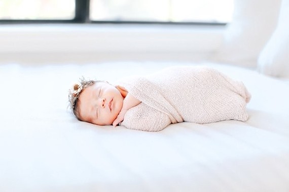 feminine newborn photos