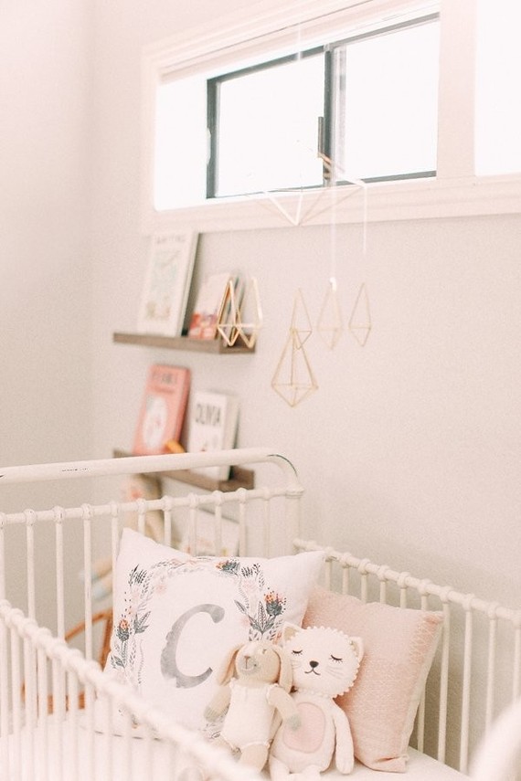 vintage french girls nursery