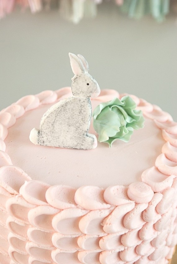 Bunny birthday cake Inspiration
