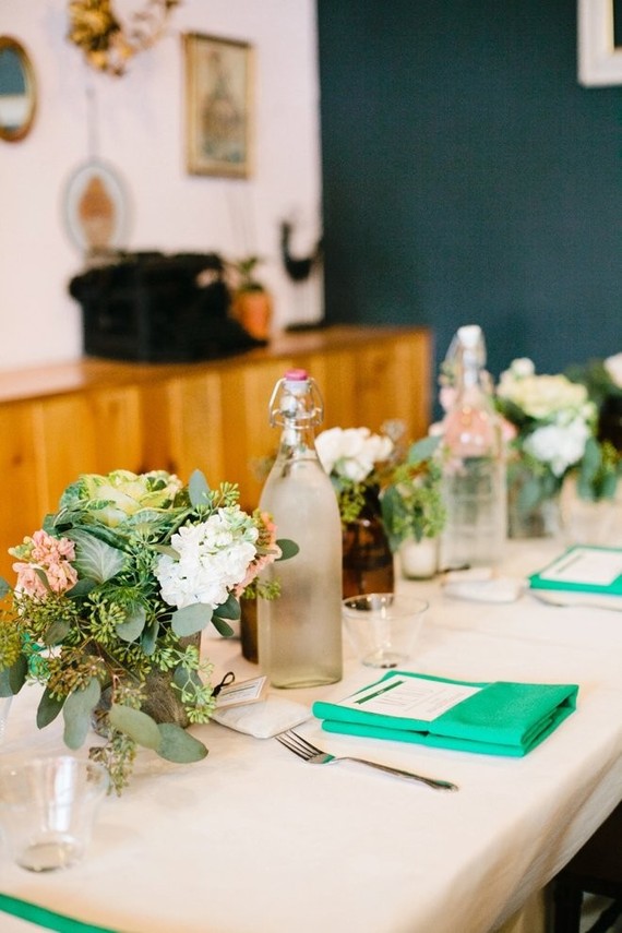 Spring garden inspired baby shower