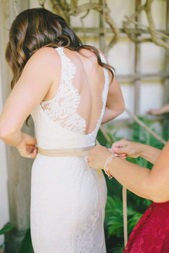 Sarah Seven wedding dress