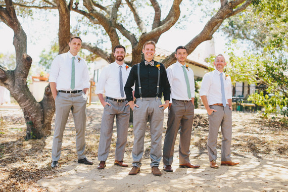 California summer wedding