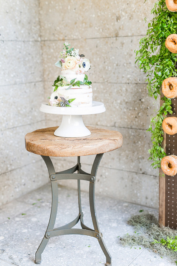 Wedding cake display