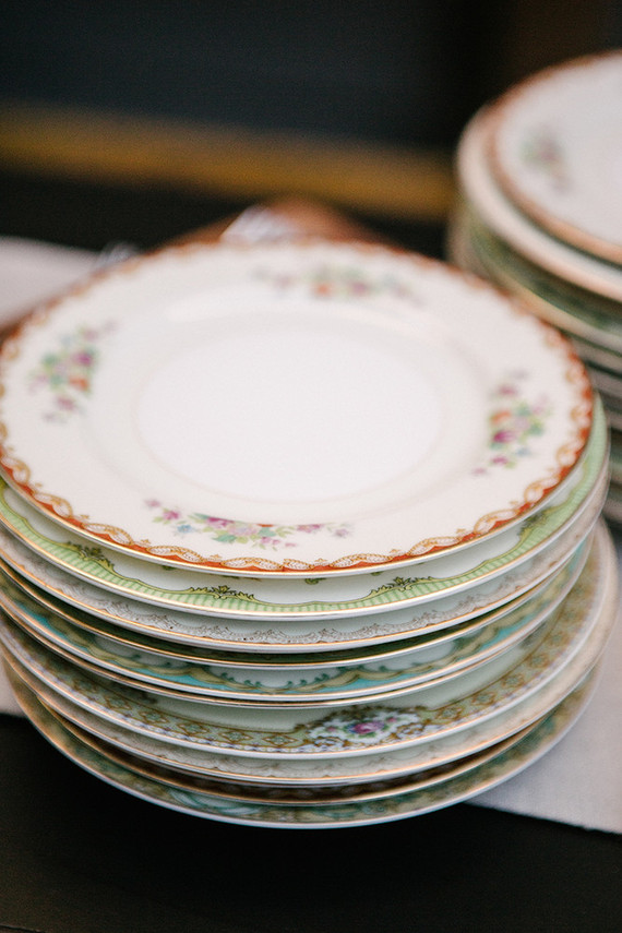 Vintage place setting