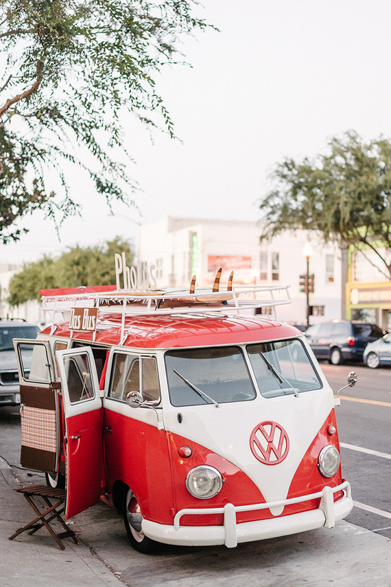 Volkswagen bus photo booth Inspiration