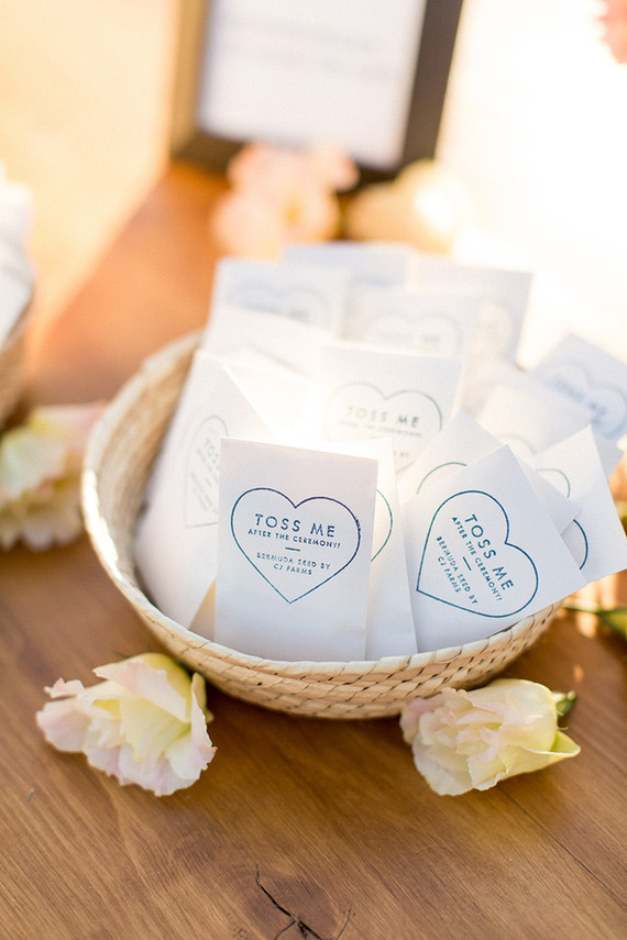 Ceremony favors Inspiration