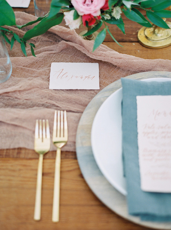 Place setting Inspiration