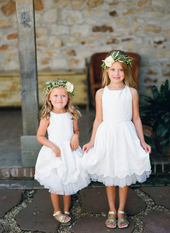 Flower girl portrait