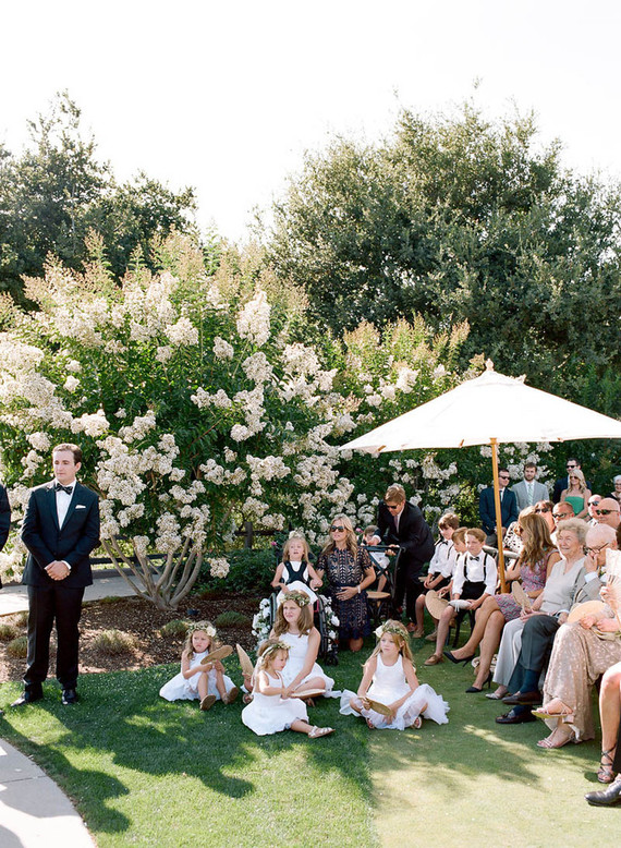 Holman Ranch wedding ceremony