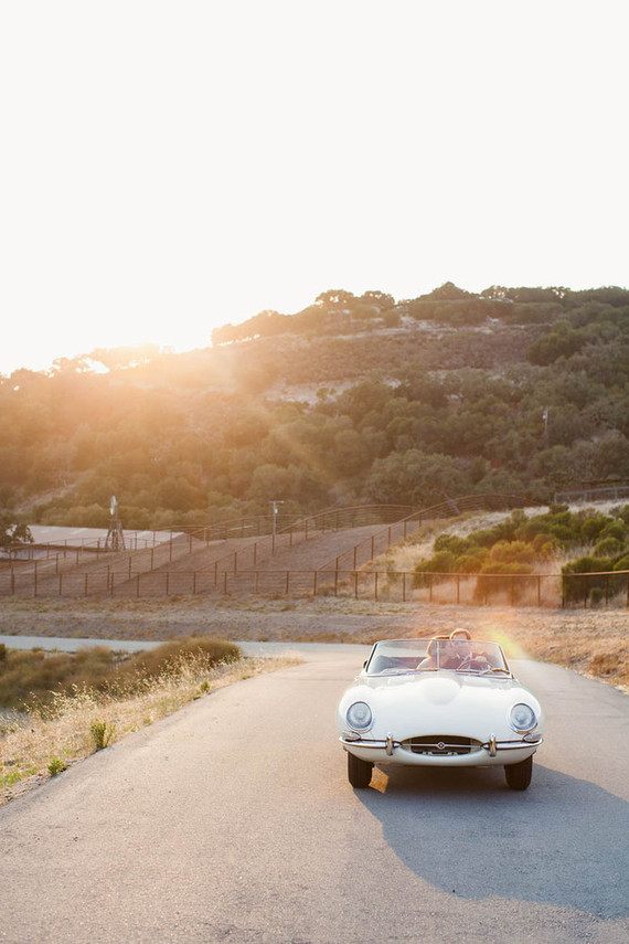 Getaway car portrait