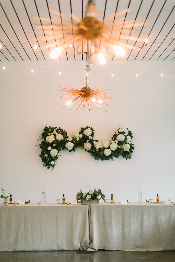 Sweetheart table backdrop
