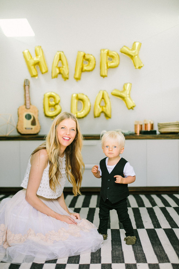 Johnny Cash 1st birthday party Inspiration
